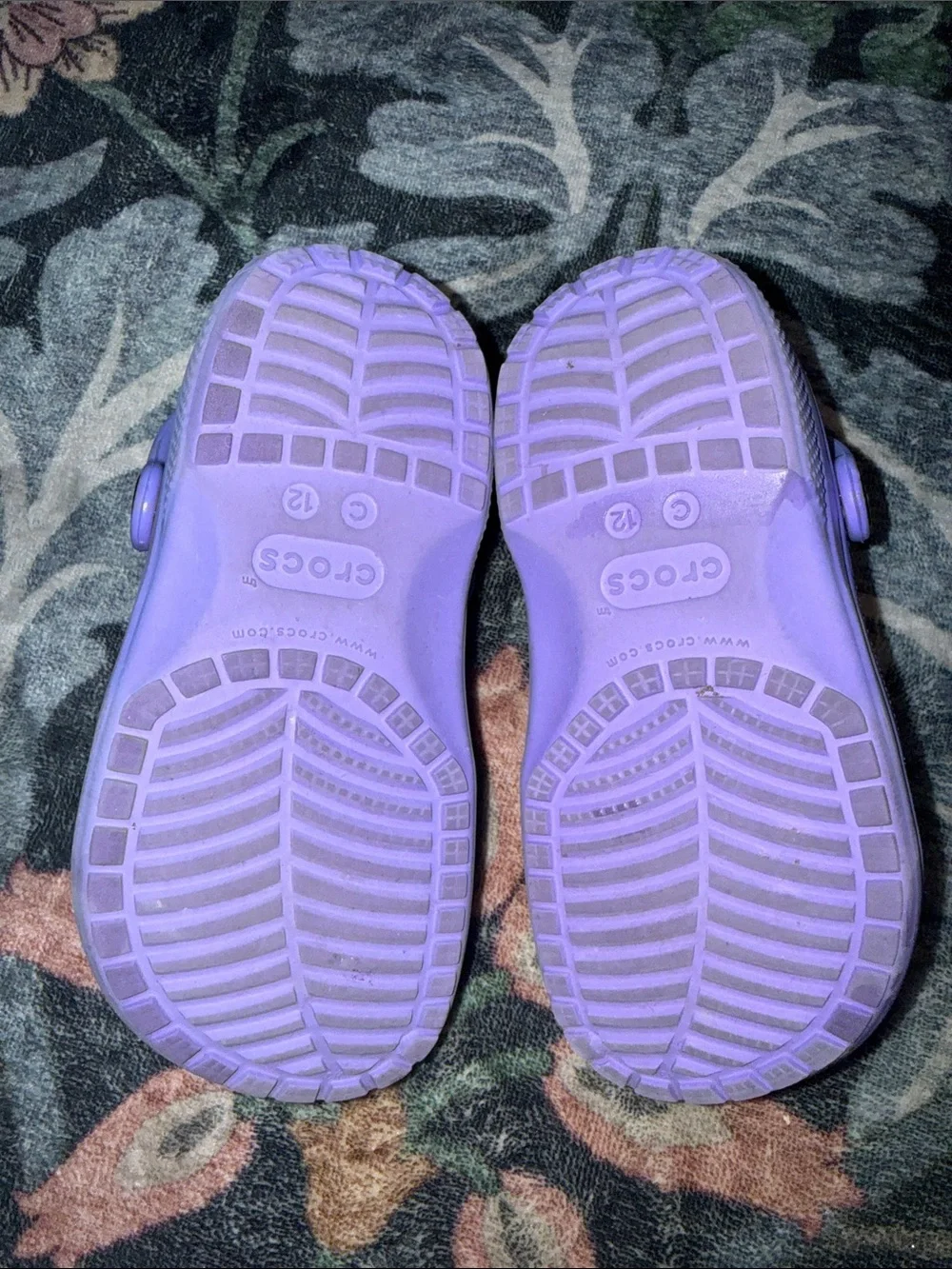 CROCS Kids Lavender Purple Classic Clogs